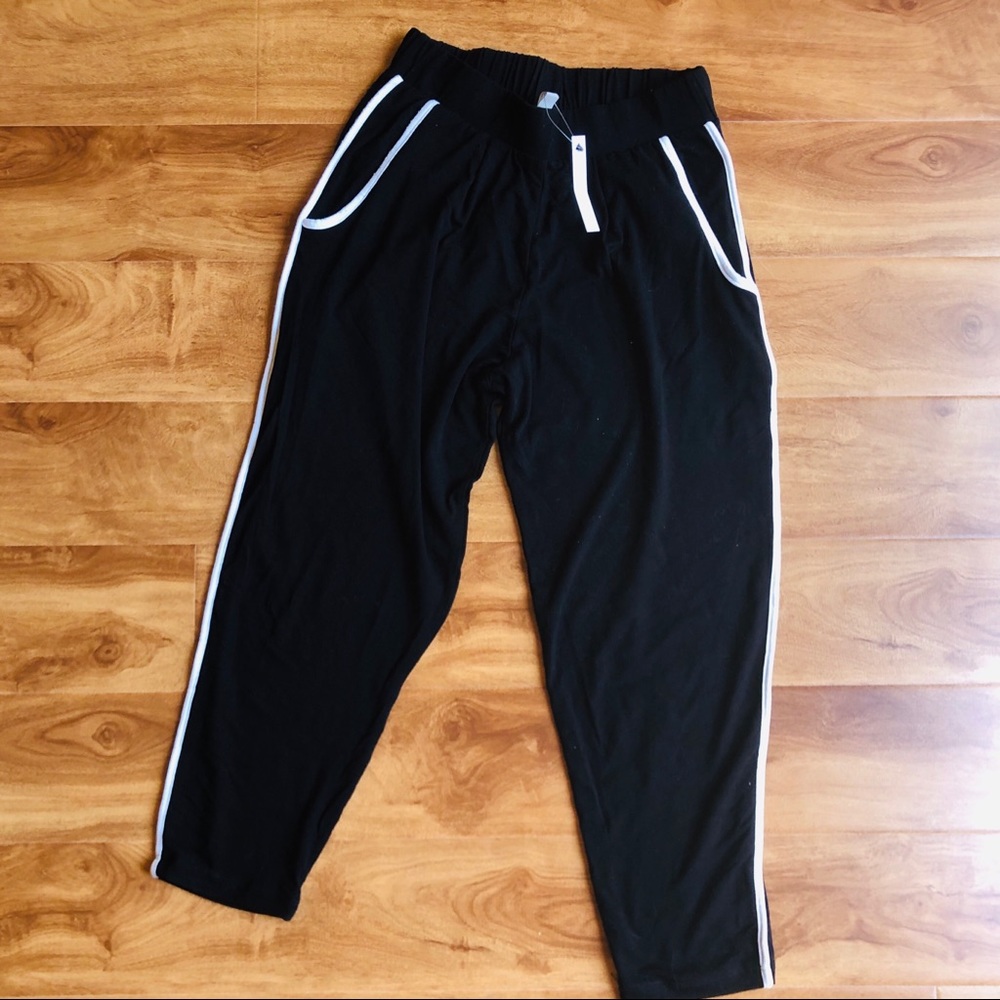 Black joggers